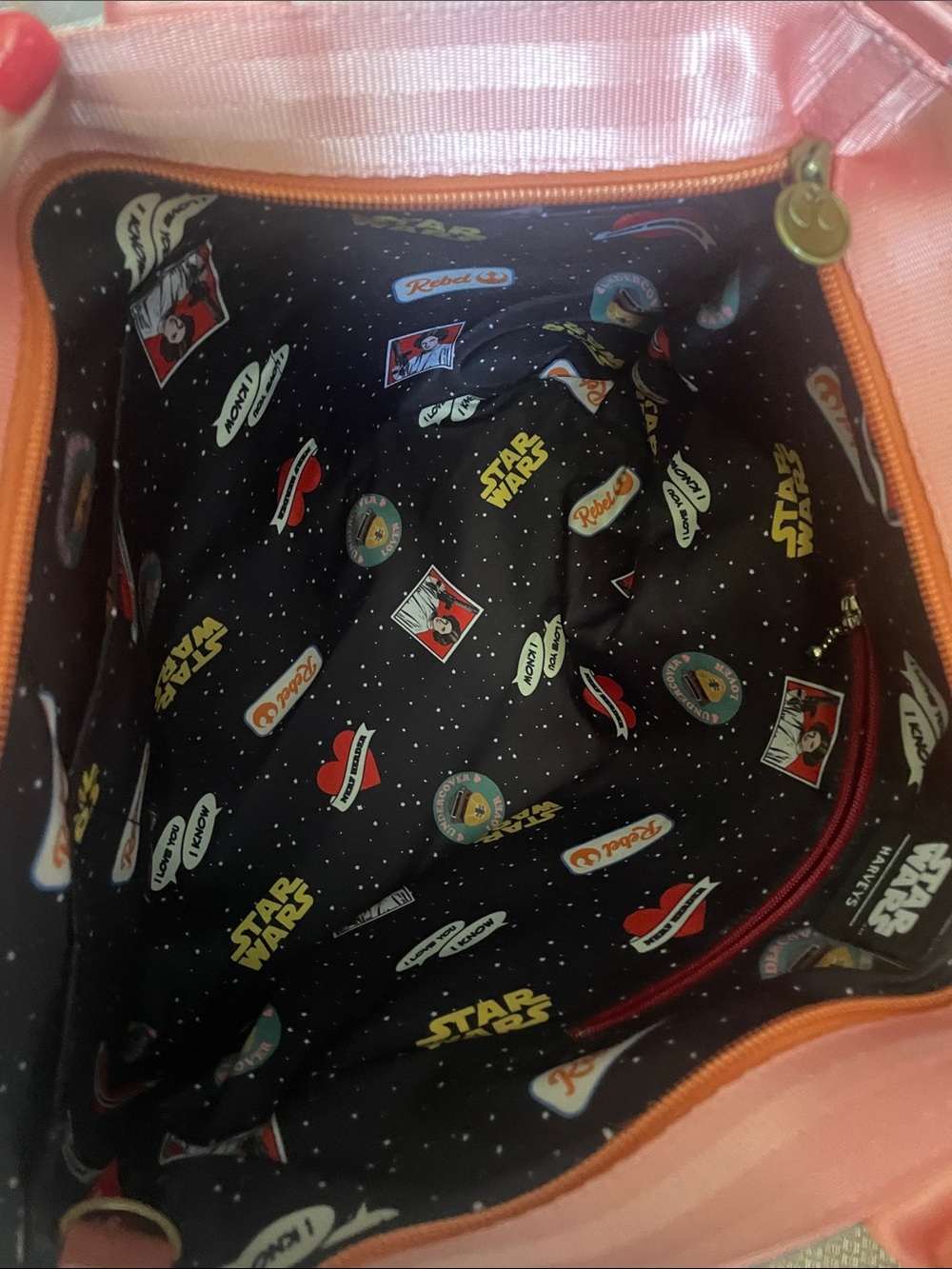Star Wars Harveys 'I Love You / I Know' Pop Art Tote - Picture 6 of 7